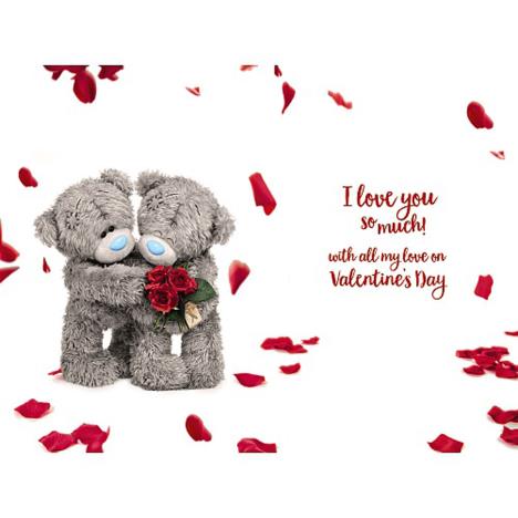 3D Holographic Gorgeous Wife Me to You Bear Valentine's Day Card Extra Image 1